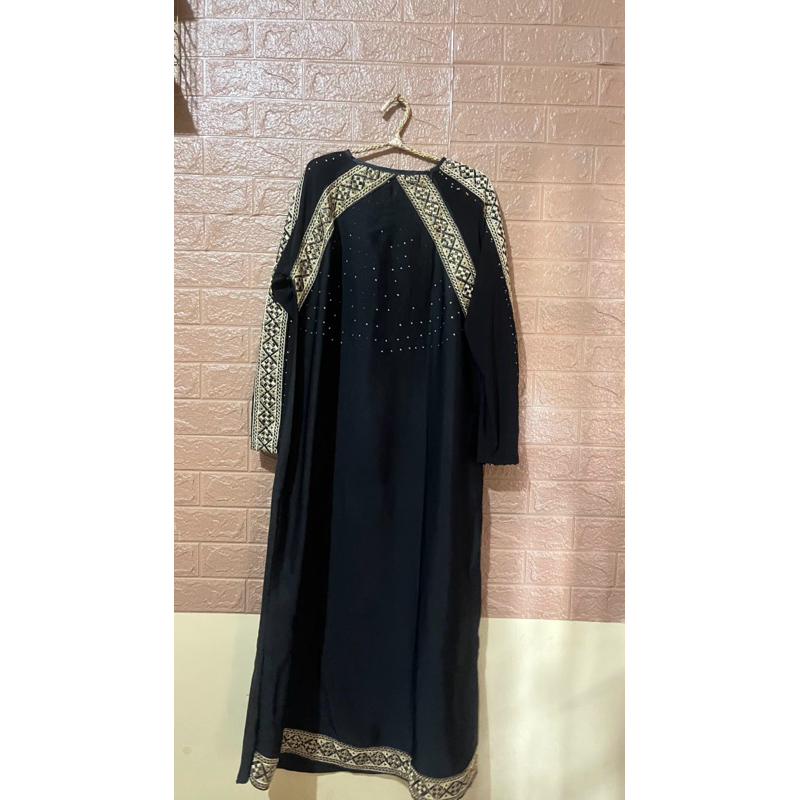 preloved abaya hitam