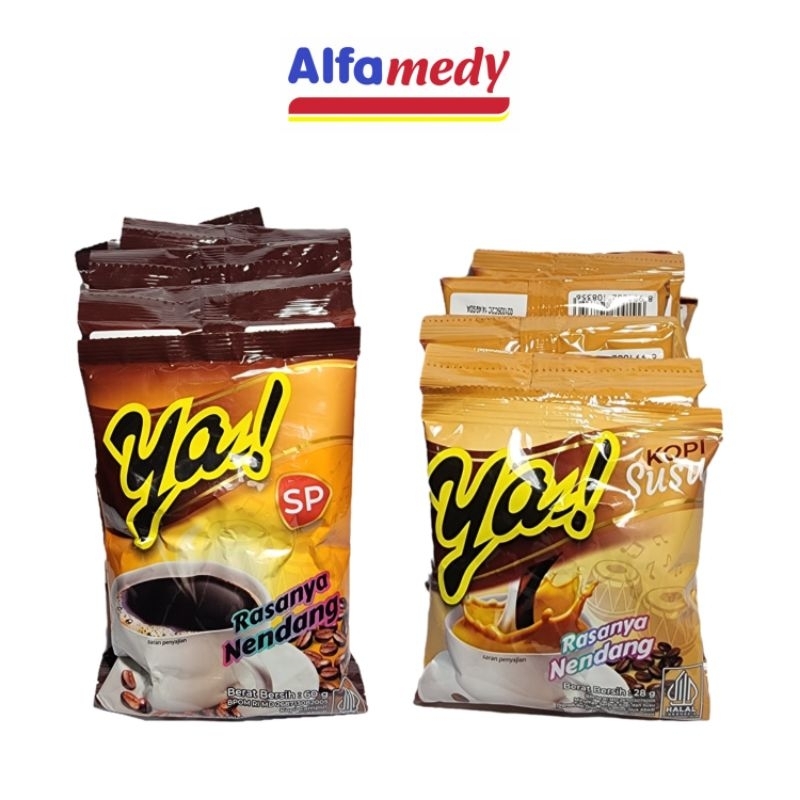 

kopi YA! SP, YA! kopi susu per 1pcs.