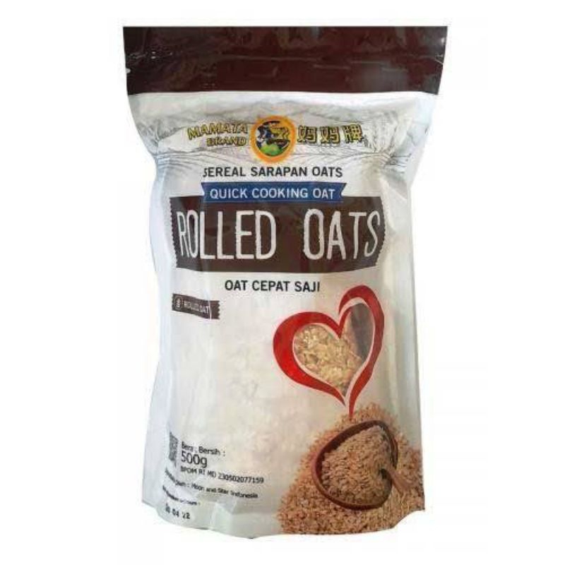 

Mamata Rolled Oats 500g / Sereal Sarapan Oats