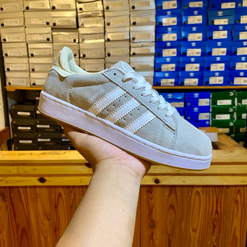 Sepatu AdDs Campuss 00s White Cream Milk Tea High Quality / Sepatu ADds Campuss 00s White Cream Snea