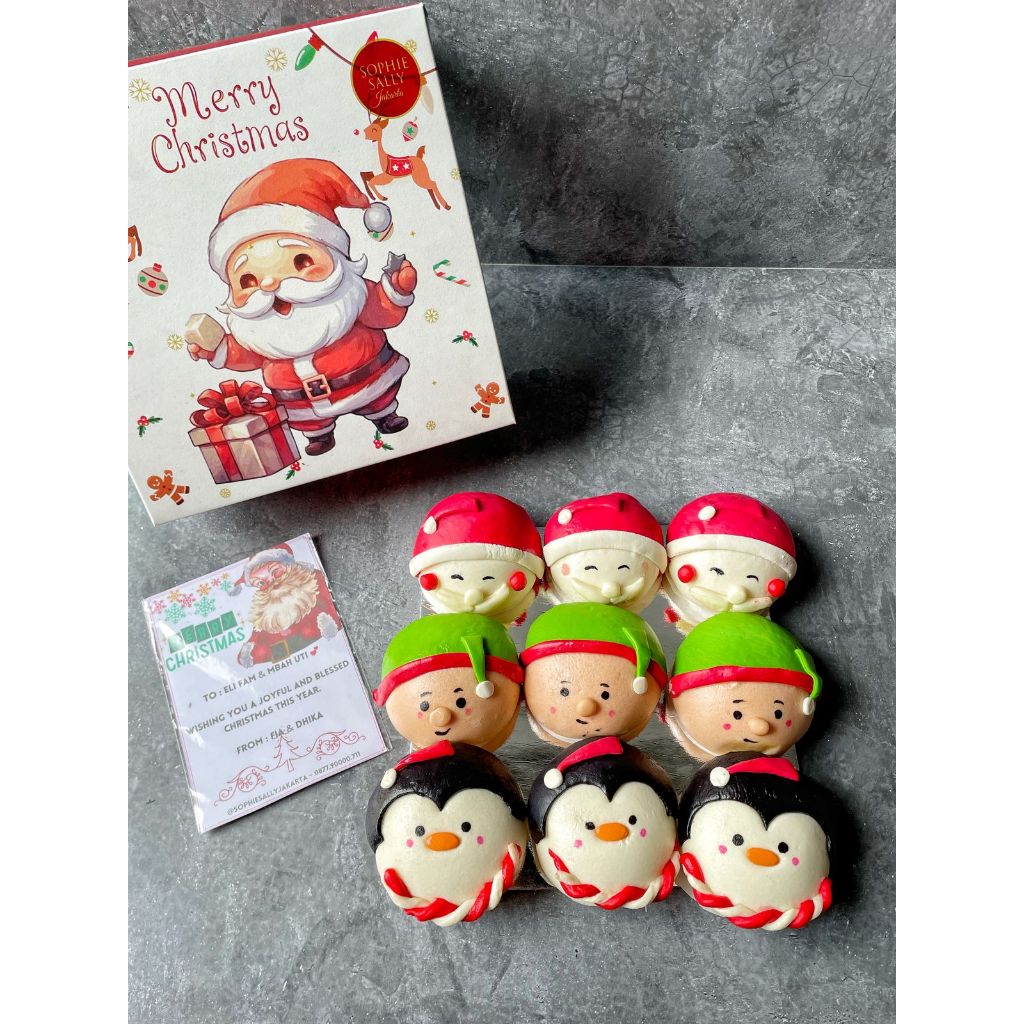 

BAKPAU SANTA BOX PAKET HAMPERS NATAL / CHRISTMAS EDITION - READY