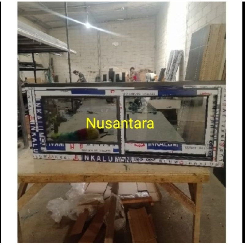 JENDELA T40xL150 SLIDING ORNAMEN GRATIS PACKING KAYU