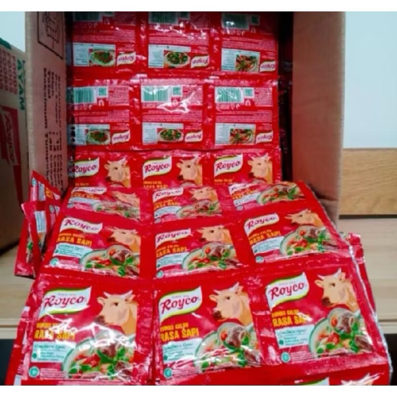 

72 sachet (6renteng) ROYCO SAPI KEMASAN BARU 8gr HARGA TERMURAH