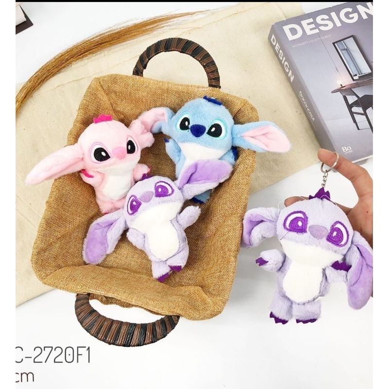 Gantungan Kunci Boneka Stitch/ Gantungan Tas Stitch/ Keychain
