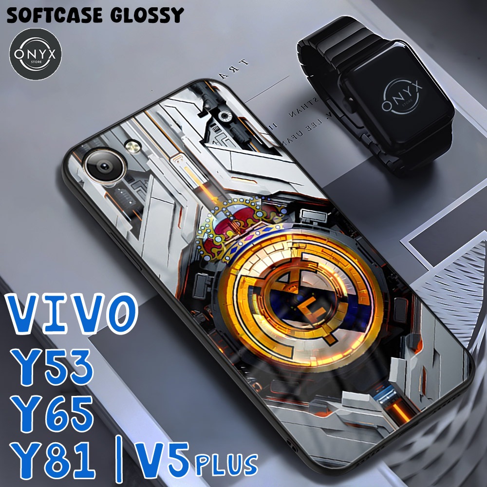 [AA25] Softcase VIVO Y53 | Y65 | Y81 | V5 PLUS | FOOTBALL | Kesing Vivo Murah | Case Kilau Glossy Vi