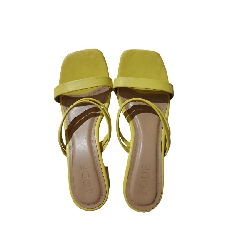 Zode Heels Wanita Kuning