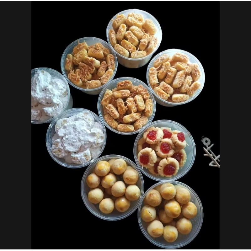

Kue Nastar / Kue Kering Ukuran Tinwal 450ml Homemade