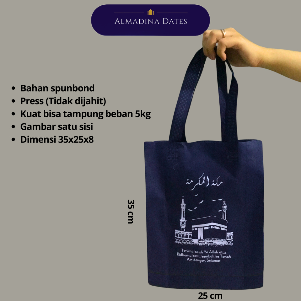 

1 Lusin Tas Jinjing Oleh-Oleh Haji & Umroh Tas Goodie bag