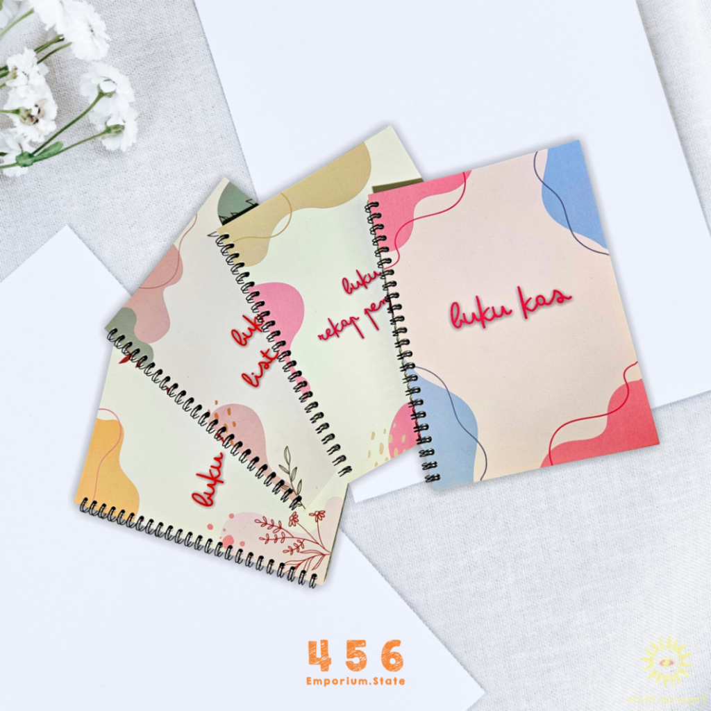 

[Aink Media] Spiral Notebook Olshop / Buku Catatan Rekap Penjualan Olshop Seller