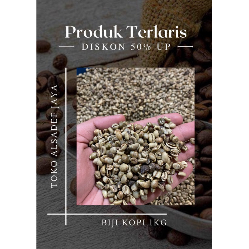 

BIJI KOPI GREEN BEAN - KOPI MENTAH ROBUSTA | BIJI KOPI MURAH