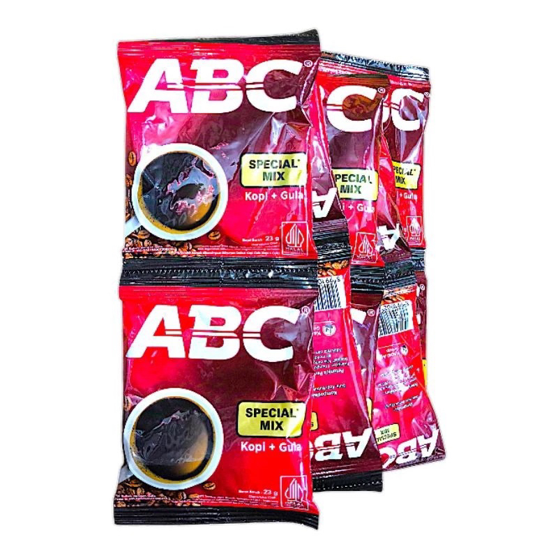 

Kopi ABC SPECIAL MIX Kopi Plus Gula isi 10 Pcs