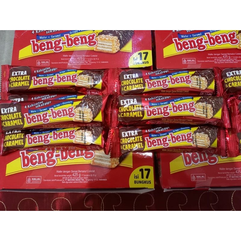 

BENG BENG WAFER COKLAT CARAMEL BENG BENG COKLAT WAFER 25GRAM