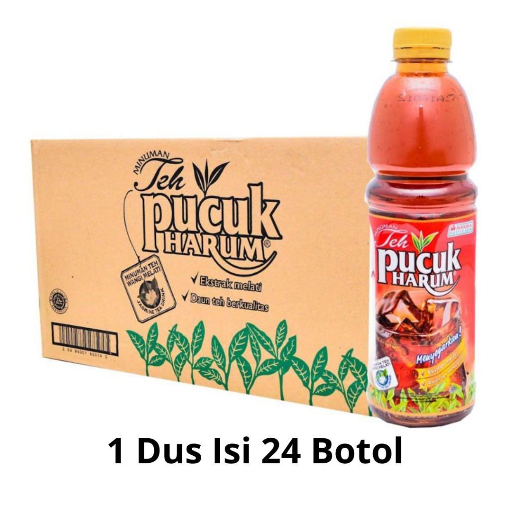 

Teh Pucuk Harum Jasmine 1 Dus Isi 24 Botol 350ml