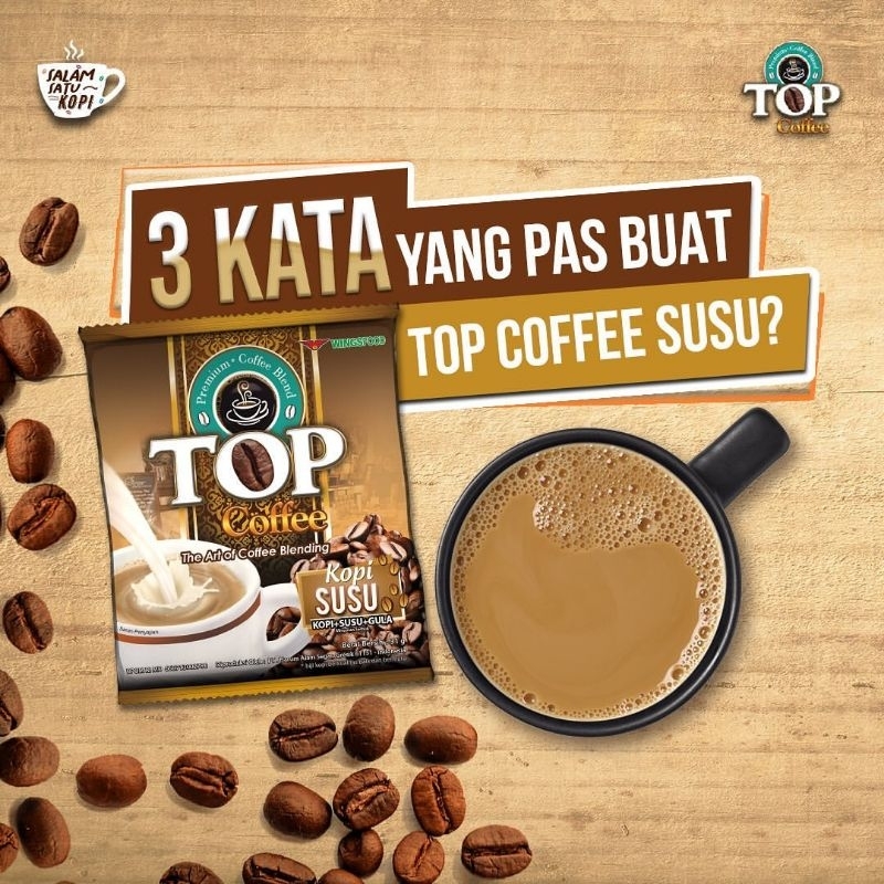 

Top Coffee Susu Top Kopi Susu Original