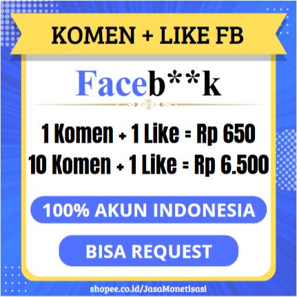 LIKE POSTINGAN FB PRO INDONESIA