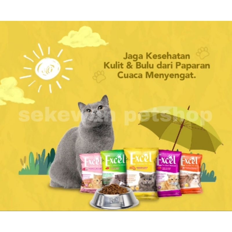 EXCEL 20 KG - MAKANAN KUCING DRY FOOD