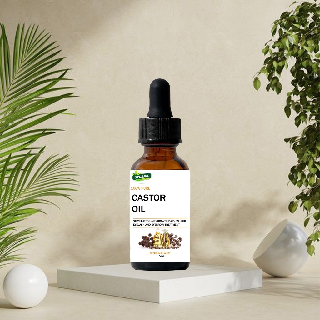 Castor Oil / Minyak Jarak Carrier Oil / Perawatan Rambut & Alis & Bulu Mata/ Pure 100% - 30 ml