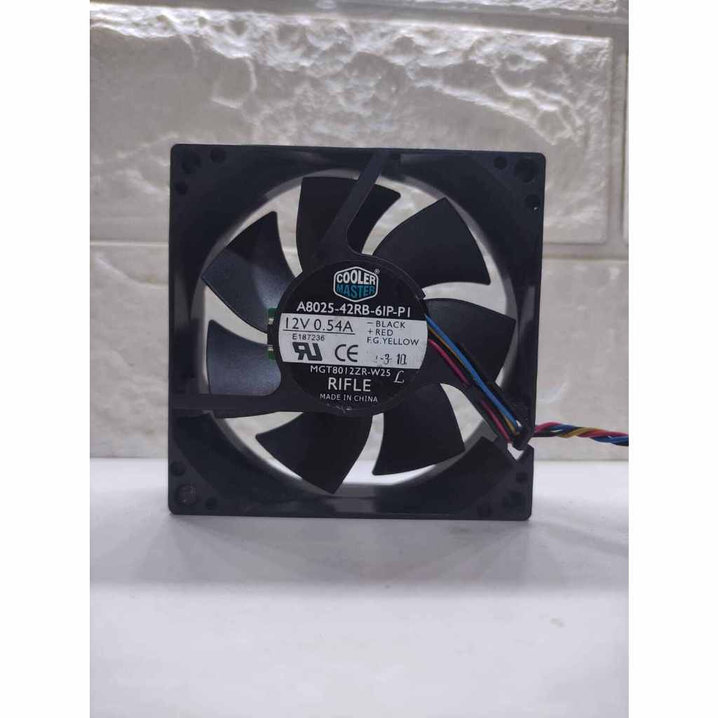 Fan 8cm COOLER MASTER dc. 12V 4PIN HIGH SPEED EX FAN PROCESSOR ORIGINAL