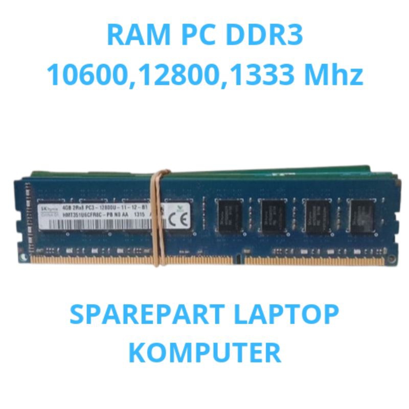 RAM 4GB DDR3 - RAM KOMPUTER 4GB DDR3 PC