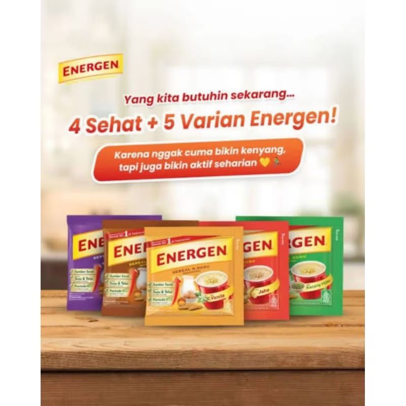 

Energen Susu sereal 10pcs/ Energen Sereal susu 1 Renceng