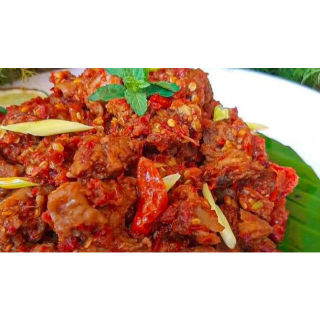 

oseng daging sapi 100 gram