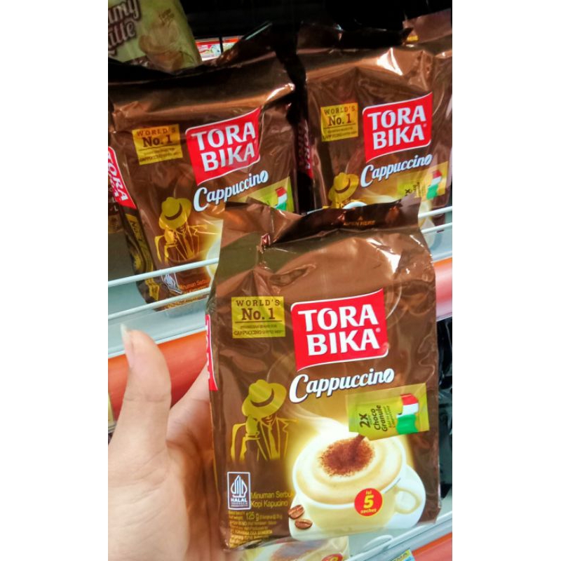 

TORABIKA cappuccino 125gr ( isi 5 sachet@25gr )