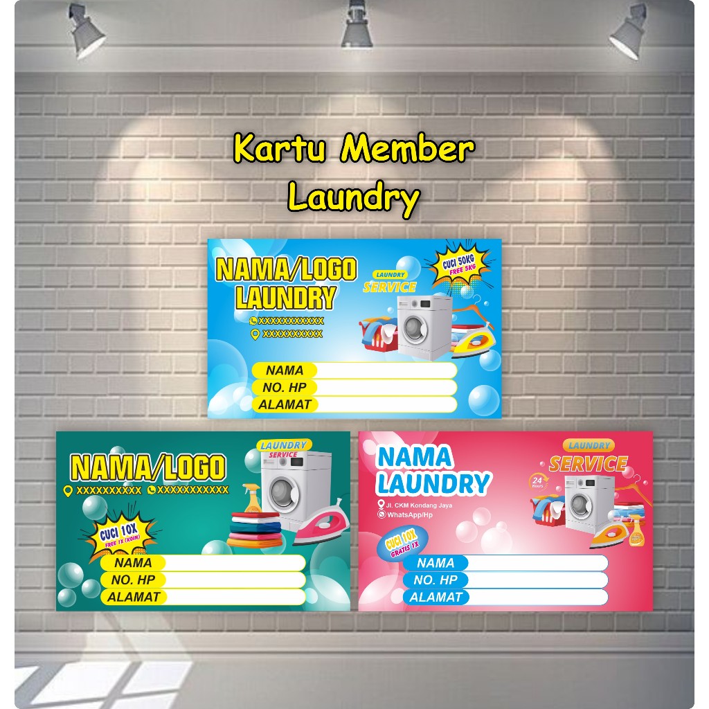 

Kartu Member Laundry | Loyalty Card Laundry | Kupon Laundry | Kartu Nama Laundry