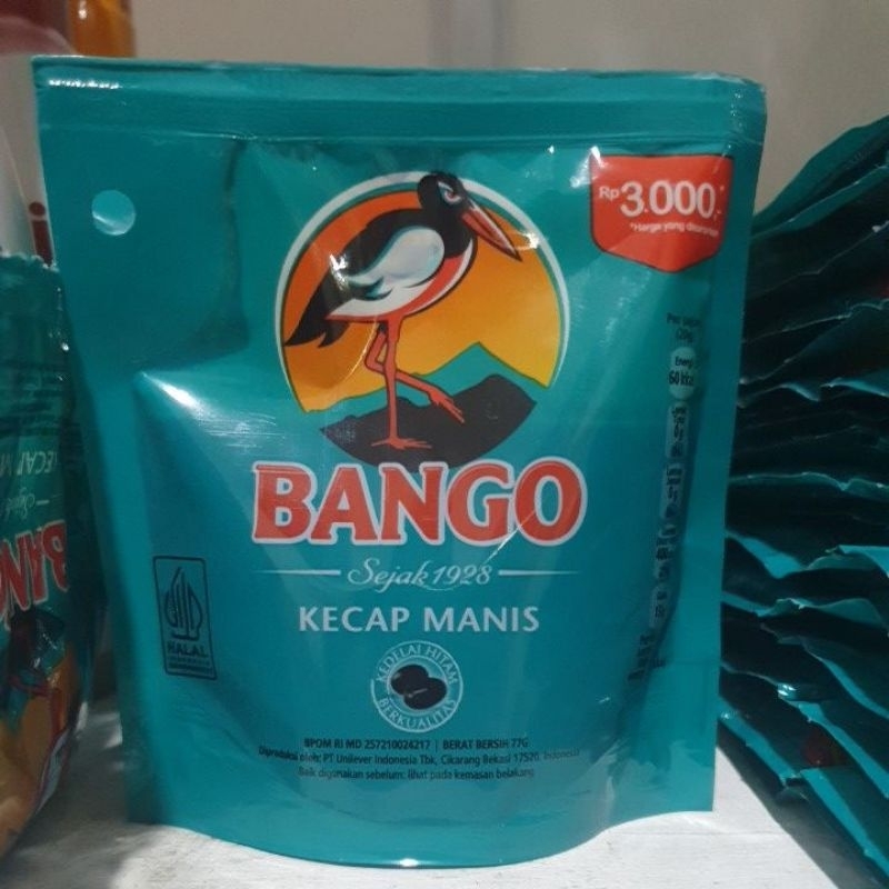 

(TERLARIS) BANGO KECAP MANIS 77G & 25G