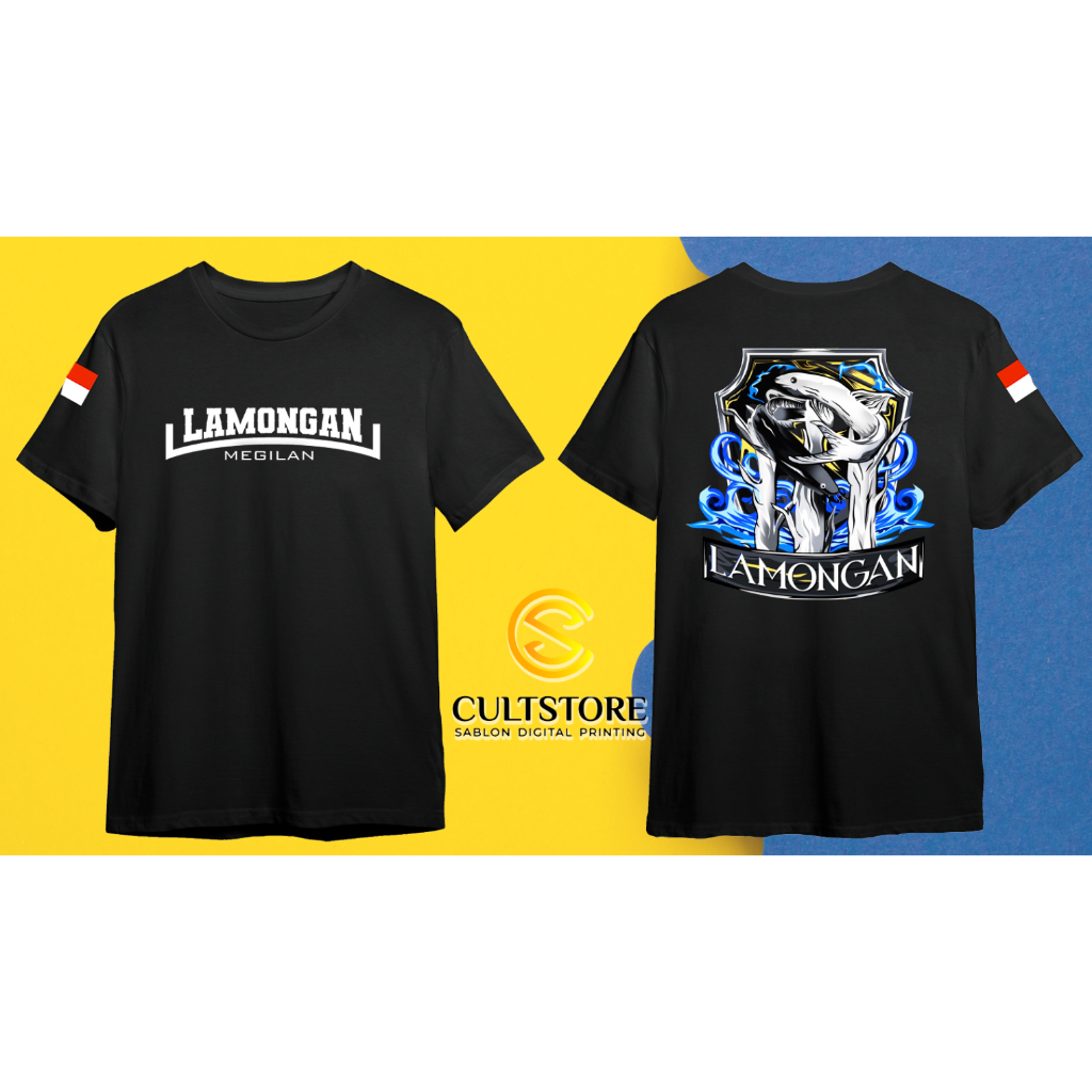 KAOS LAMONGAN MEGILAN INDONESIA