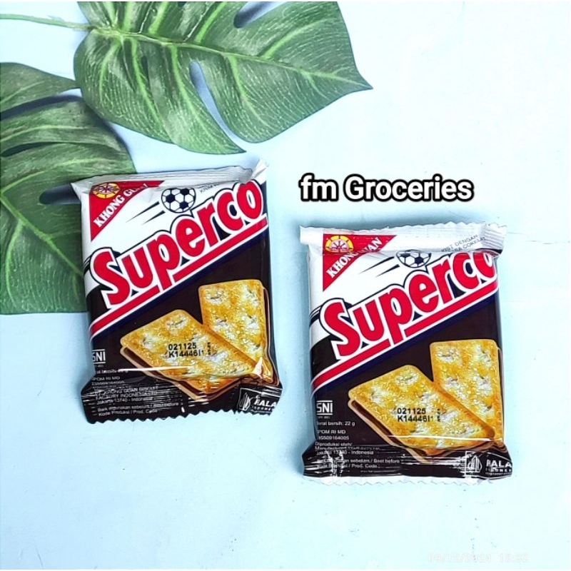 

Khong Guan Superco biskuit isi 10 pcs