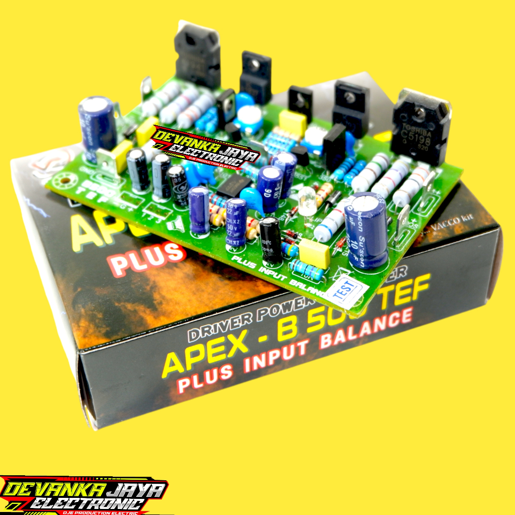 KIT Driver Power Amplifier APEX B500 TEF Input Balance Vacco