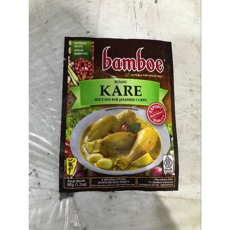 

Bamboe Bumbu Instan kare