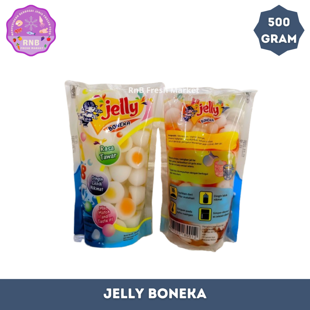 

Jelly Boneka Rasa Tawar Netto 500 Gram