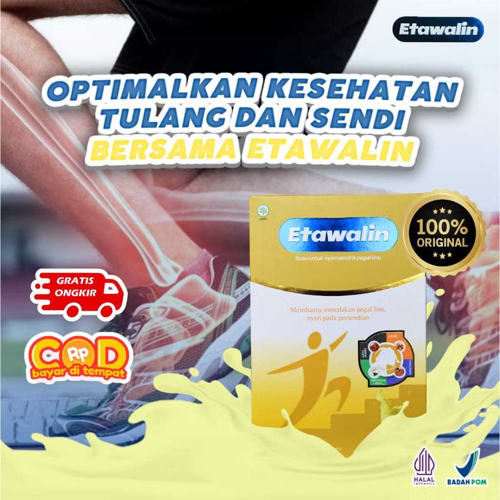 

(1 BOX) Etawalin Susu Etawa Herbal Membantu Meredakan Pegal Linu Nyeri Pada Persendian 1 Box Terbaik