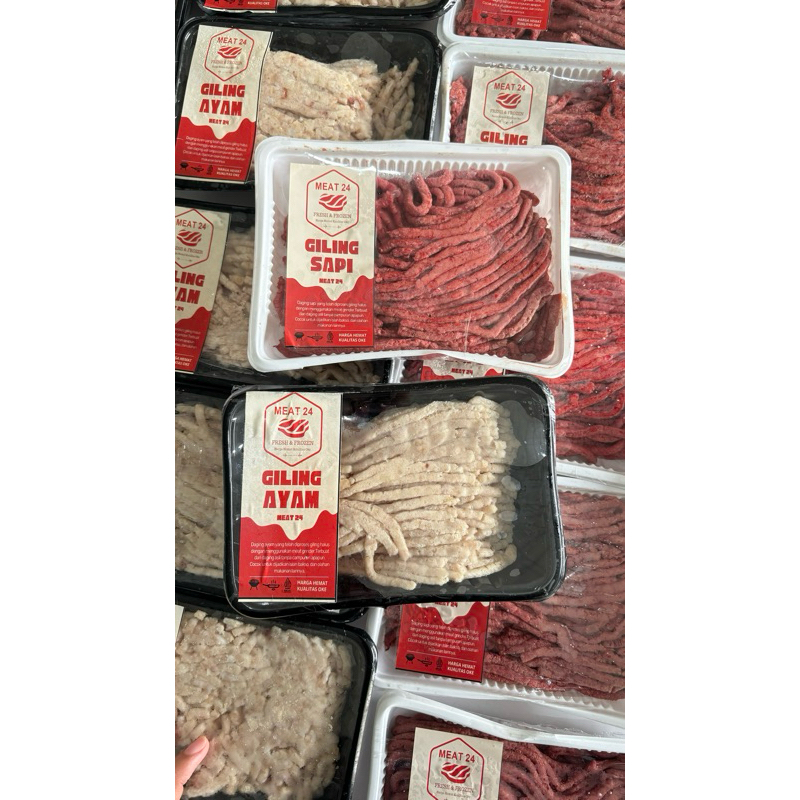 

daging giling & ayam giling