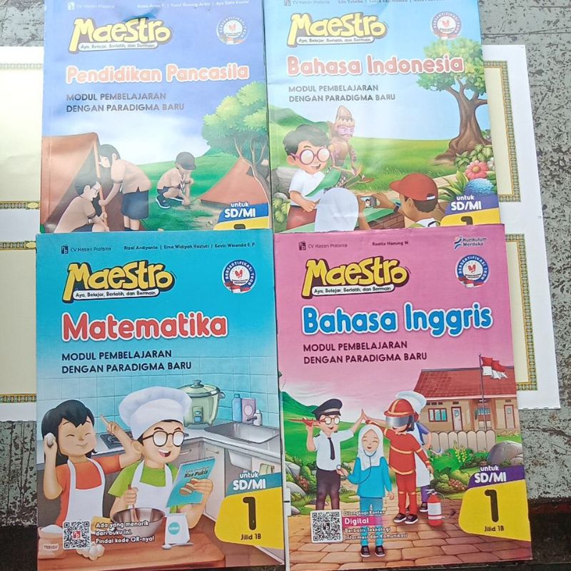 LKS maestro kelas 1 SD kurikulum merdeka