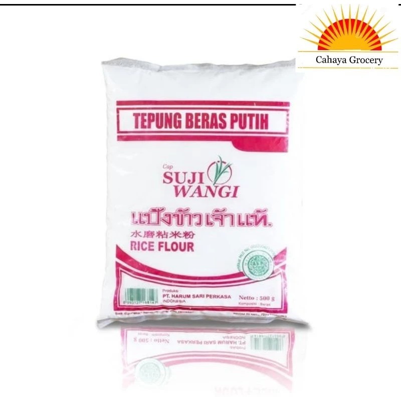 

Tepung Beras Suji Wangi (Thailand) 500Gr x 20bks ( Reguler )