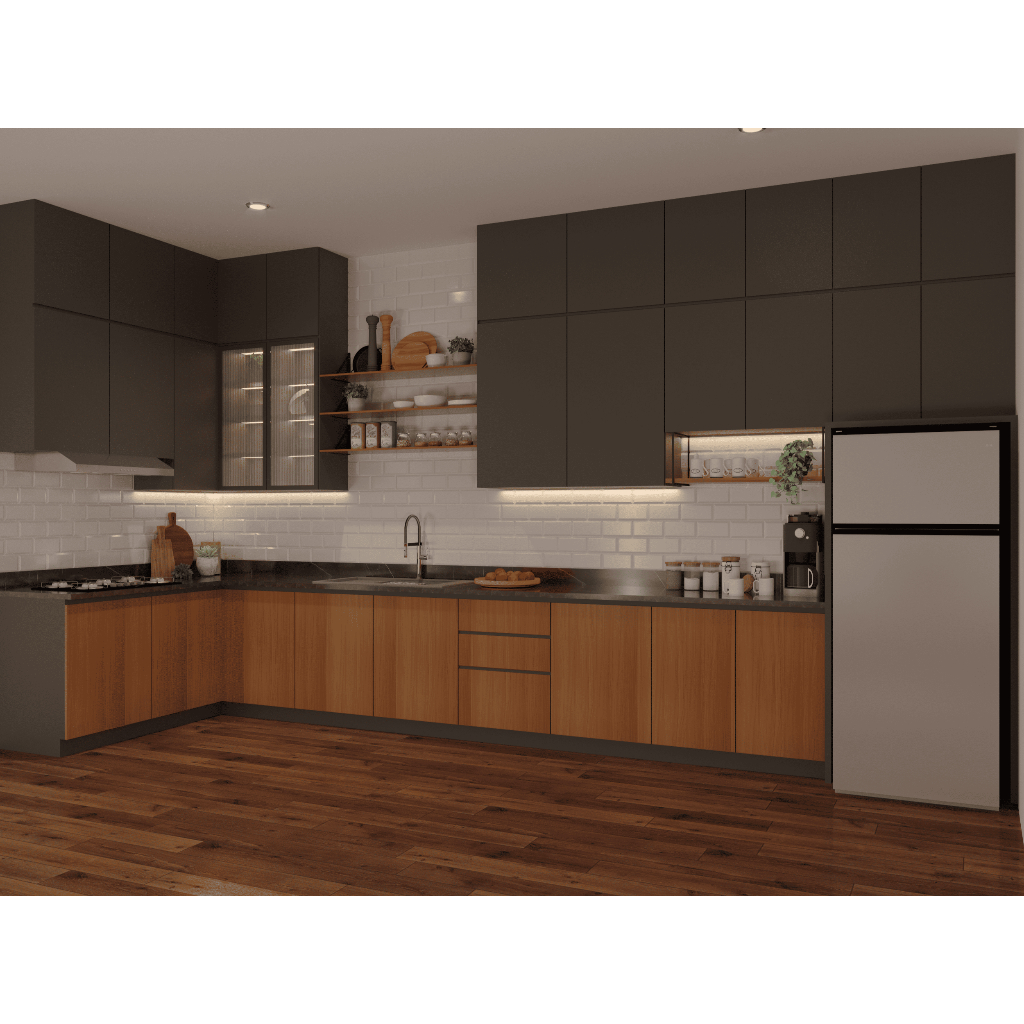 KITCHEN SET CUSTOM , DAPUR KITCHEN SET MINIMALIS , FURNITURE CUSTOM , KITCHEN SET MINIMALIS,