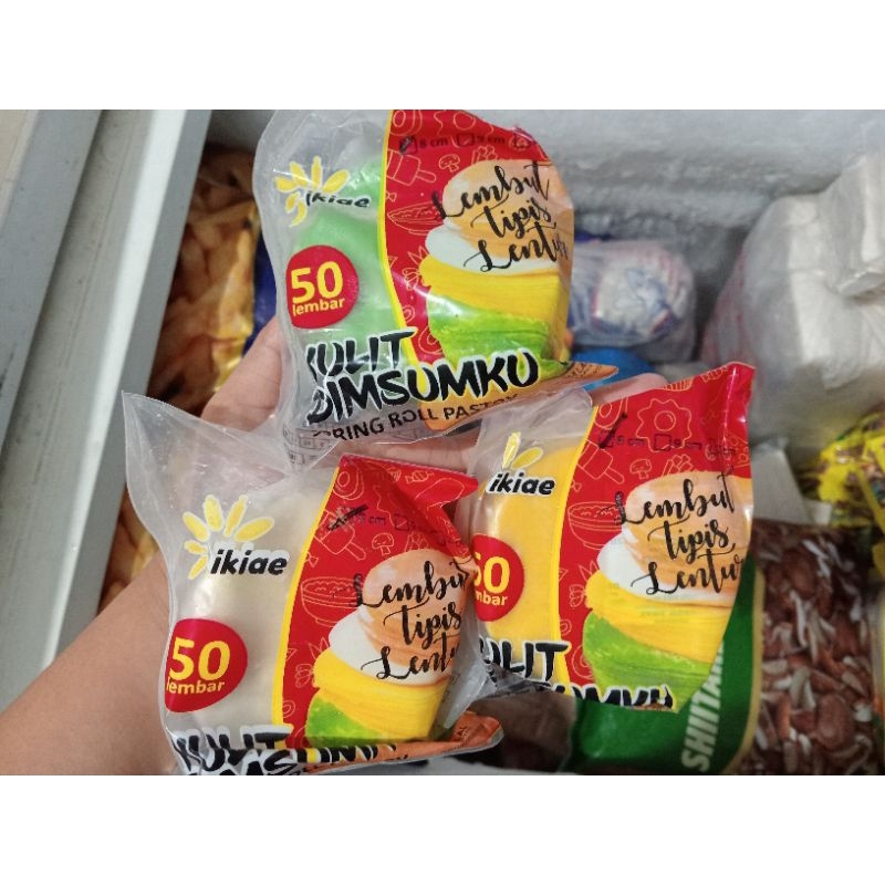 

DIMSUMKU Kulit Dimsum 8 CM WARNA PUTIH