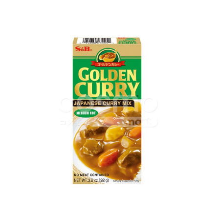 

S&B Golden Curry Bumbu Kari Jepang Pedas SEDANG SnB MIX MEDIUM HOT