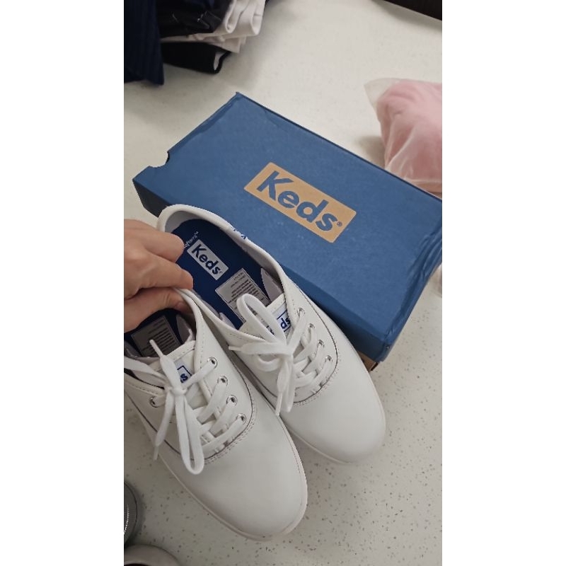 Keds Champion Leather White