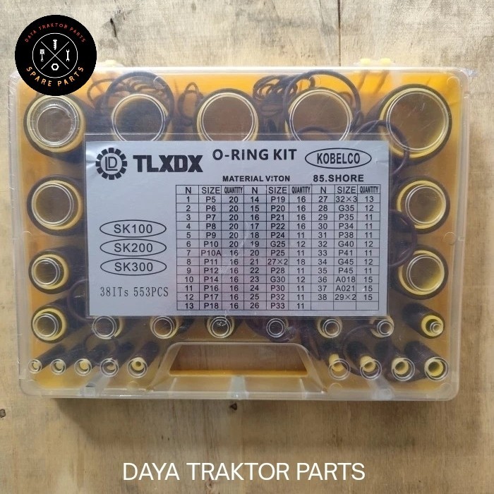 ORING BOX SK330 O-RING KIT SK330 ORING SET SK330 KOBELCO VITON