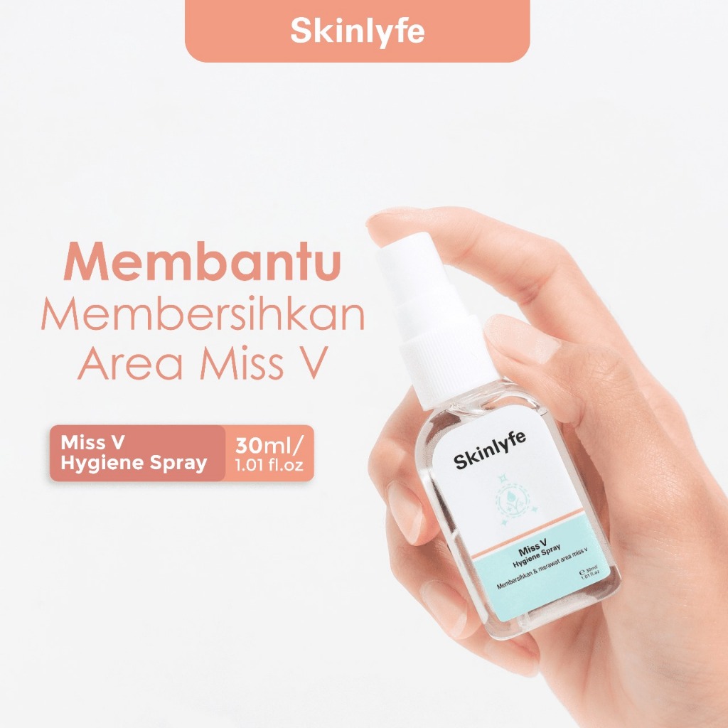 Skinlyfe - Miss V Hygiene Spray Obat Keputihan Pewangi Miss V Kewanitaan Rapet dan Wangi