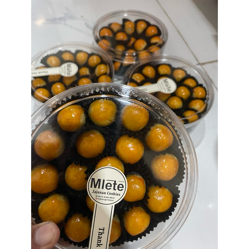 

Kue Nastar nanas Lembut kemasan toples 500gr homemade