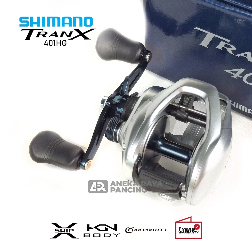 REEL SHIMANO TRANX 401HG / 301 | RIL SHIMANO BAITCASTING | RIL OVERHEAD KUAT | RIL SHIMANO GARANSI R
