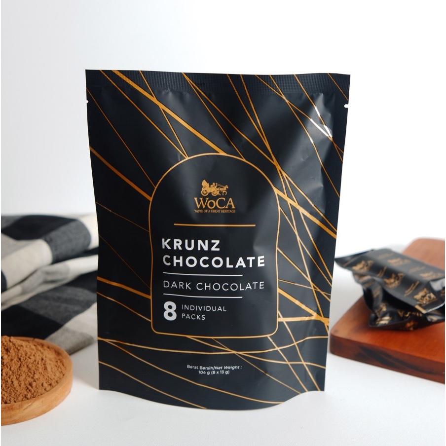 

WoCA Krunz Chocolate Dark Chocolate 8 Individual Packs