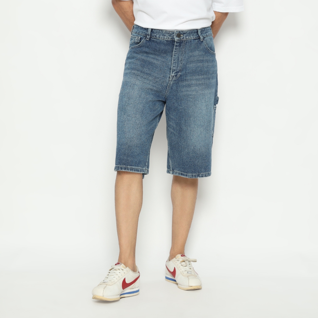 MUZCA MEN Baggy Denim Shortpants