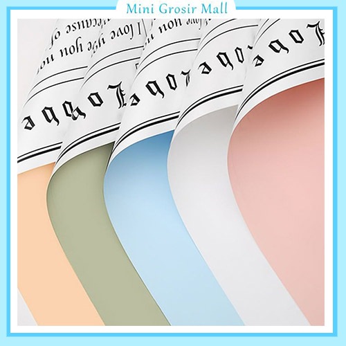 

Kertas Buket Cellophane 2 motif koran Wrapping Paper Buket Bouquet Kertas Kado KB6038