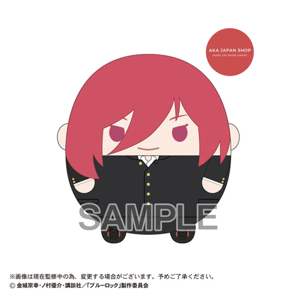 Bluelock Blue Lock The Movie Episode of Nagi Fuwakororin Plushie Mascot Gakuen ver Size M Chigiri Hy