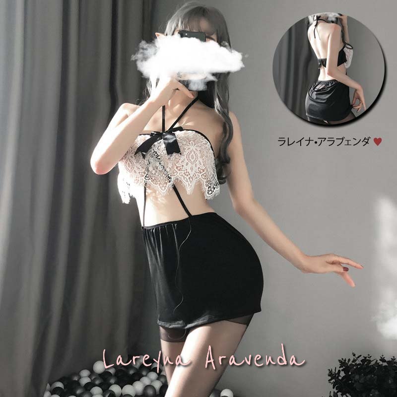 New - Lareyna Aravenda Set Lingerie + Cd Seksi Clubbing Nightgown X Lace Lg238